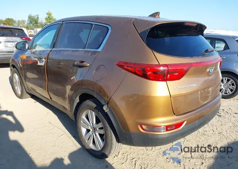 2018 Kia Sportage Lx from USA, damaged, VIN KNDPM3AC9J7357960